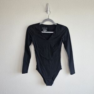 Everlane Midnight Long Sleeve Bodysuit